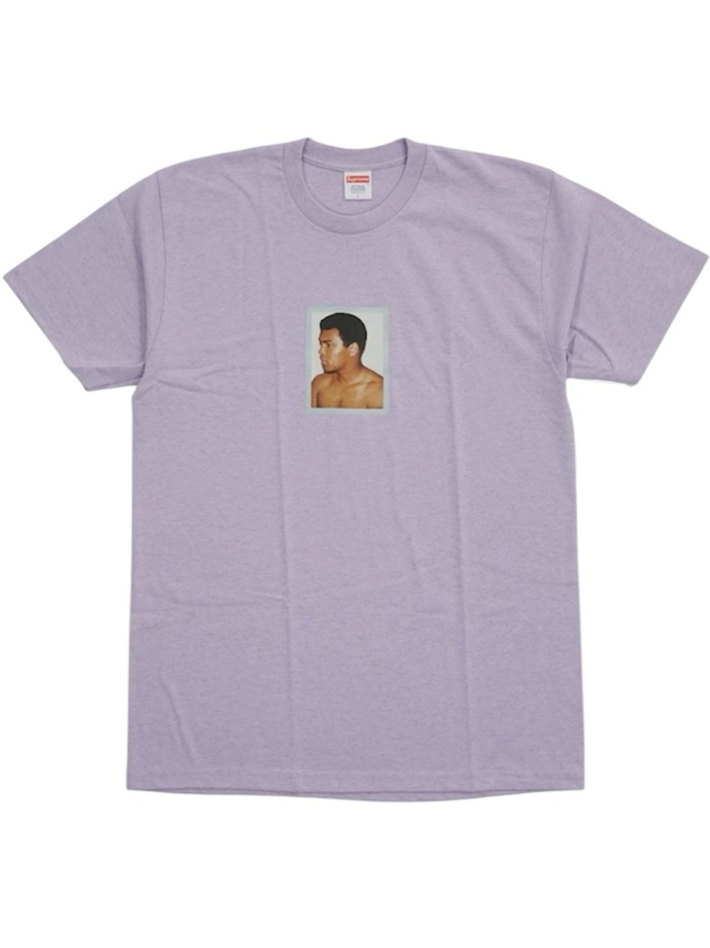 Supreme AliWarhol Tee in Heather Purple